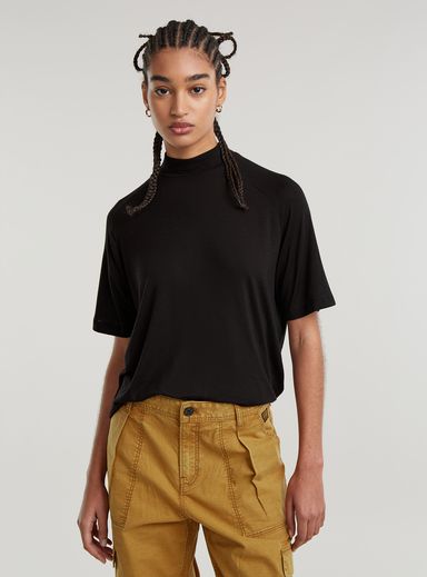 Saddle Sleeve Boxy Top